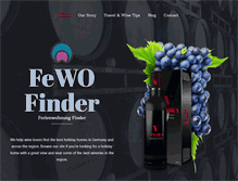Tablet Screenshot of fewo-finder.com